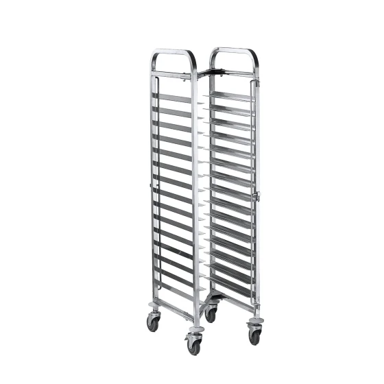 Jiwins 15pcs 1/1 GN pans 15-tiers Nesting Trolley