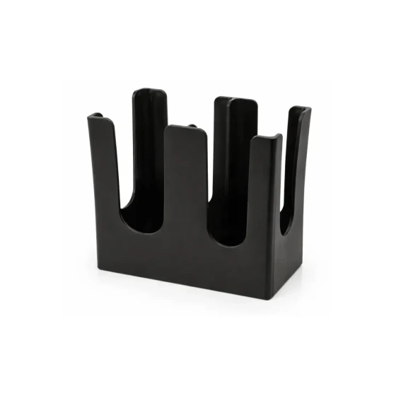 Vague Plastic Two-Compartment Cup Holder 20 x 22 x 12 cm