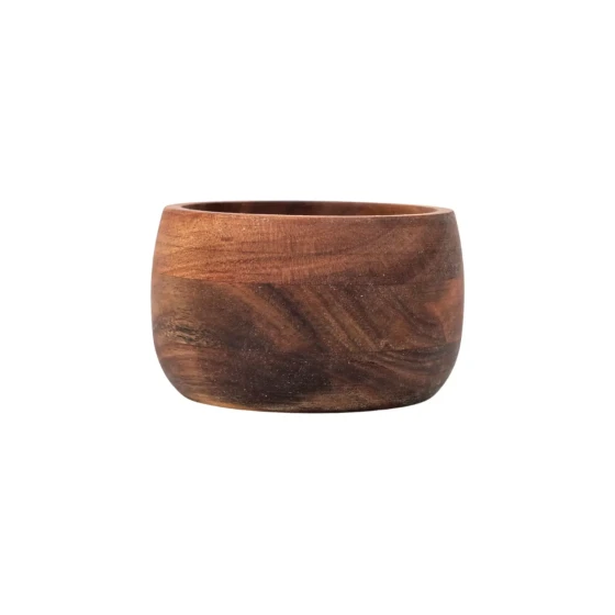 Vague Acacia Wooden Bowl 10 x 6 cm