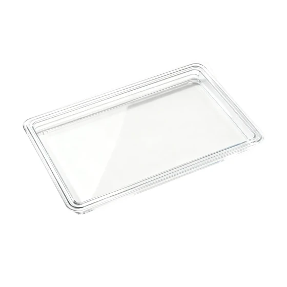 Vague Rectangular Acrylic Serving Tray