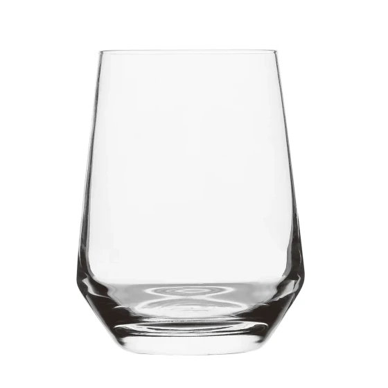 Deli Curved Glass Tumbler 390 ml 6 Pieces Set