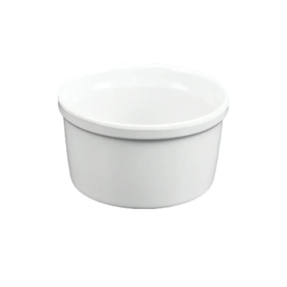 Vague Melamine White Sauce Cup
