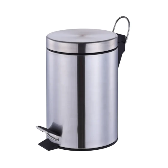 Vague Stainless Steel Pedal Bin 7 Liters