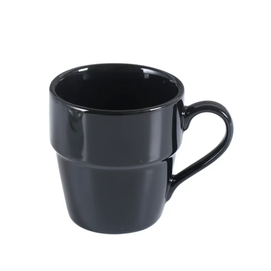 Porceletta Black Porcelain Mug 250 ml