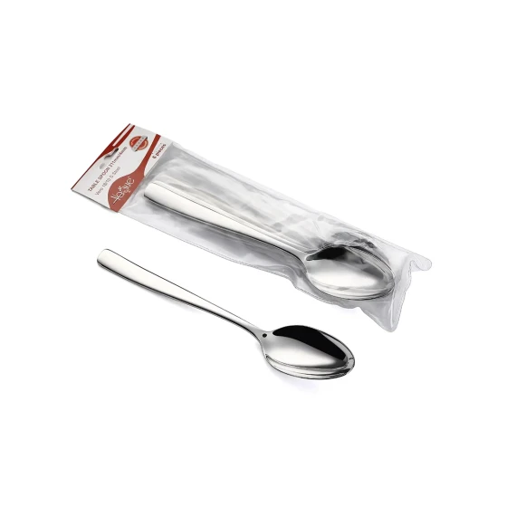 Vague Vero Stainless Steel Table Spoon - 6 Pcs Set