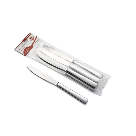Vague Vero Stainless Steel Dessert Knife - 6 Pcs Set