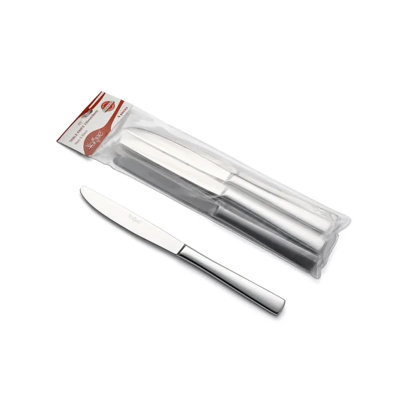 Vague Vero Stainless Steel Table Knife - 6 Pcs Set