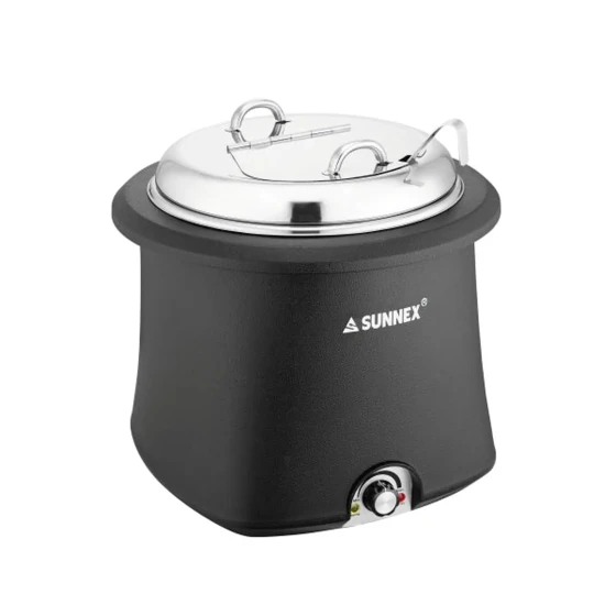 Sunnex Stainless Steel Galena Electric Soup Warmer 10 liter