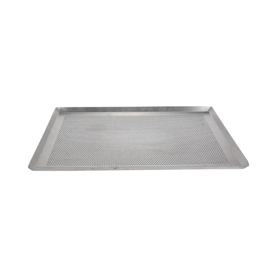 Vague Aluminium Perforated Alloy Baking Tray 1.5 mm Thick Plain Surface