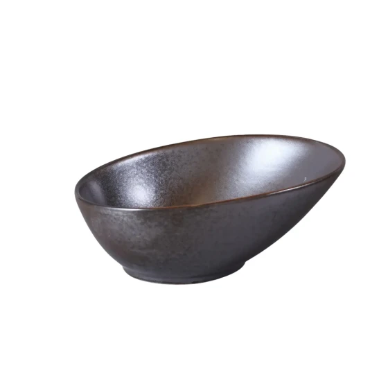 Porceletta Rustic Porcelain Reactive Glaze Bowl 18.1 cm x 14.2 cm