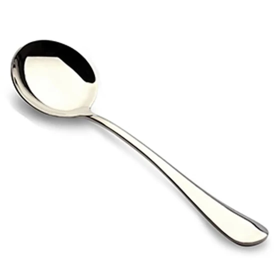 Linayu Stainless Steel Plain Soup Spoon