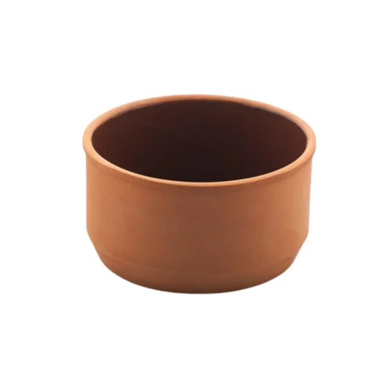 Che Brucia Inner Glazed Clay Round Oven Bowl 1 Liter -Inegol