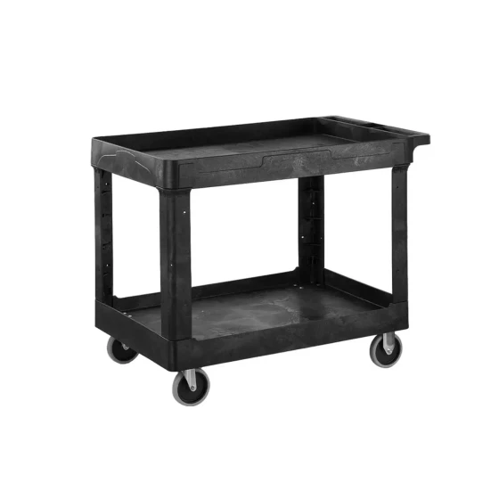 Jiwins Black Polypropylene Heavy-Duty Utility Cart 250 kg