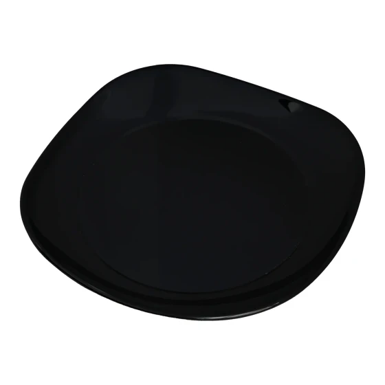 Vague Melamine Square Plate 22.5 cm