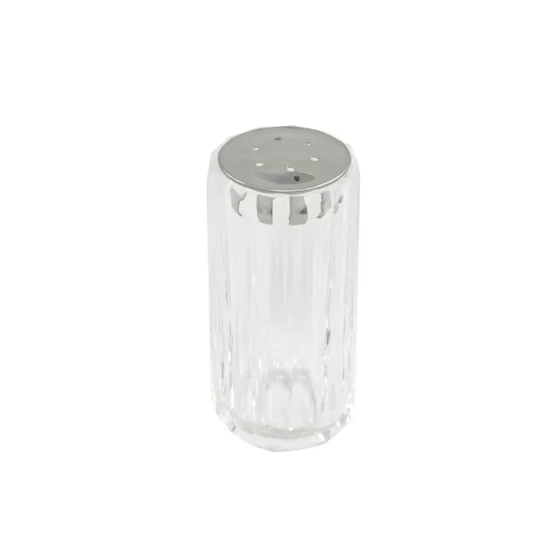 Acrylic Salt & Pepper Shaker 4.2 cm x 4.2 cm x 8.8 cm
