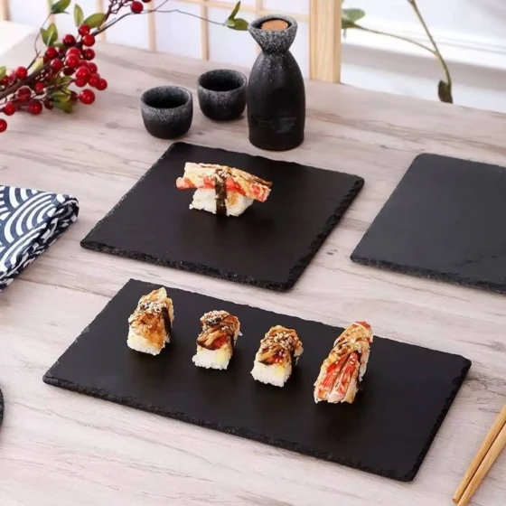Vague Rectangular Slate Board