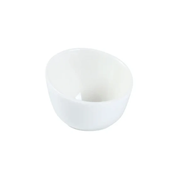 Porceletta Ivory Porcelain Miniature Bowl 2.75"
