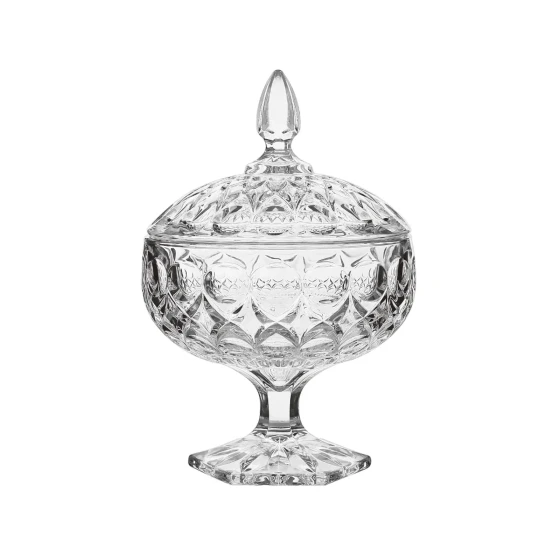 Deli Glass Glass Sugar Bowl 16.2 cm