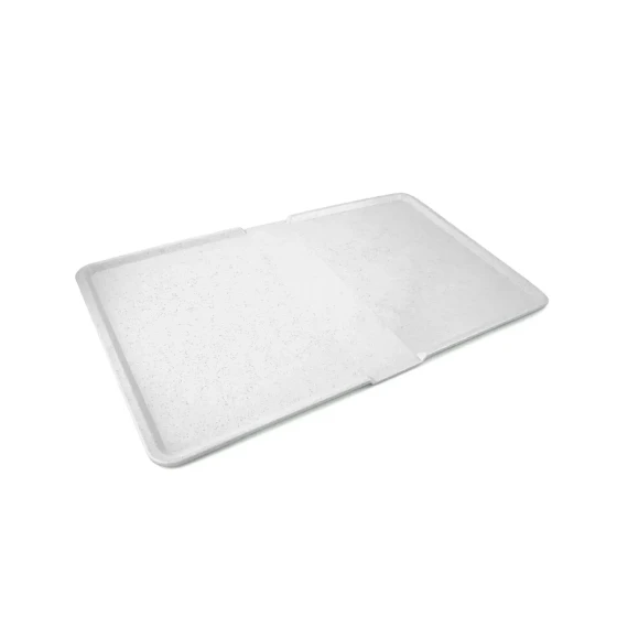 Vague Fiber Plastic Hospital Serving Tray - 56.4 x 32.8 cm