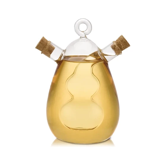 Vague 2 in 1 Oil and Vinegar Glass Bottle 46 ml / 400 ml
