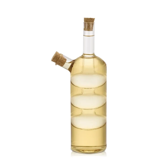 Vague 2 in 1 Oil and Vinegar Glass Bottle 70 ml / 230 ml