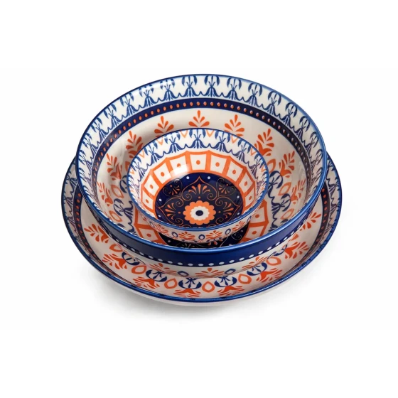Che Brucia Henna Design Soup Plate