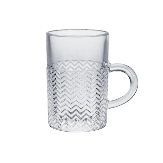Vague 6 Piece Tides Tea Cups Set 108 ml