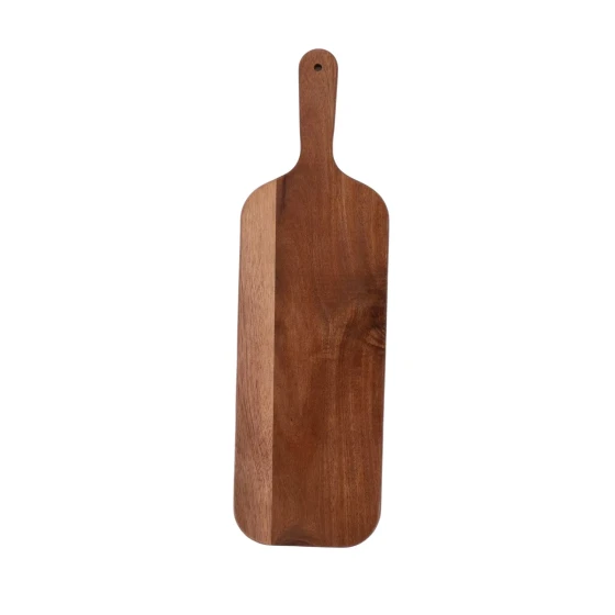 Vague Rectangular Acacia Wooden Food Serving Board 50 cm