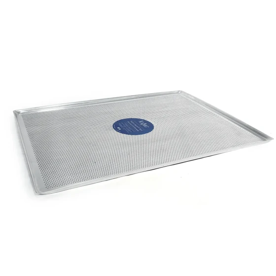 Vague Aluminum Perforated Rectangular Oven Tray 2.2 mm