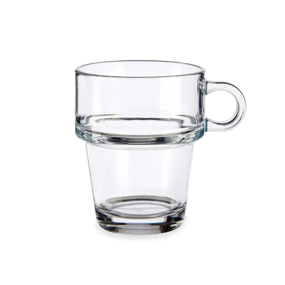 Vivalto 6 Piece Pliable Glass Cup 260 ml Set