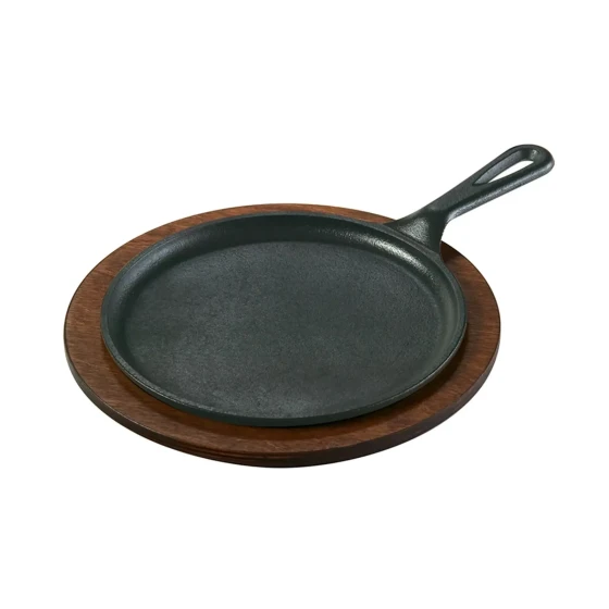 Lodge 8 Inch Round Walnut Wood Underliner