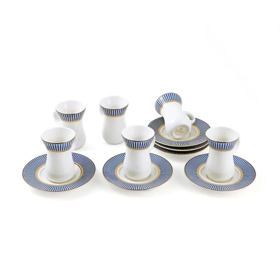 Porceletta Ivory Belly Tea Cup & saucer Set D07
