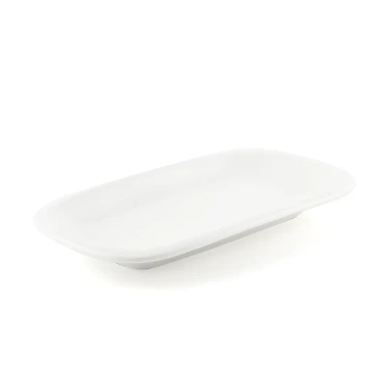 B2B Ivory Rectangular Plate