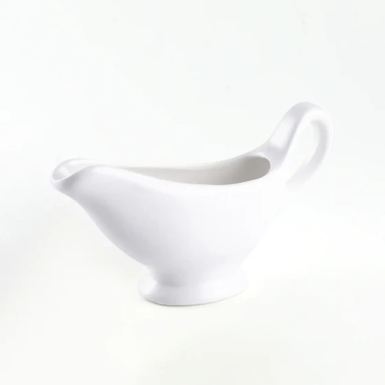 Porceletta Ivory Porcelain Sauce Boat