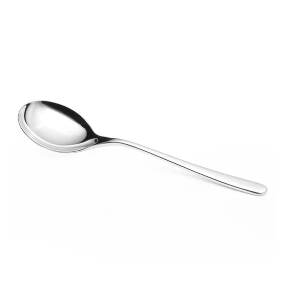 Vague Stylo Stainless Steel Soup Spoon 6 Piece Set