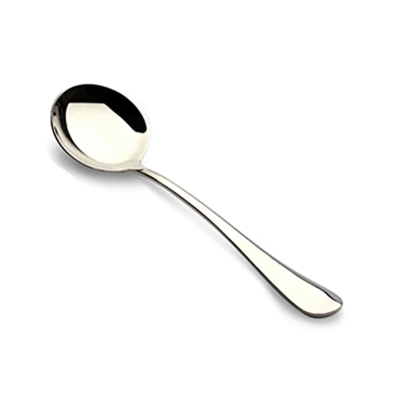 Vague Plano Stainless Steel Soup Spoon 6 Piece Set
