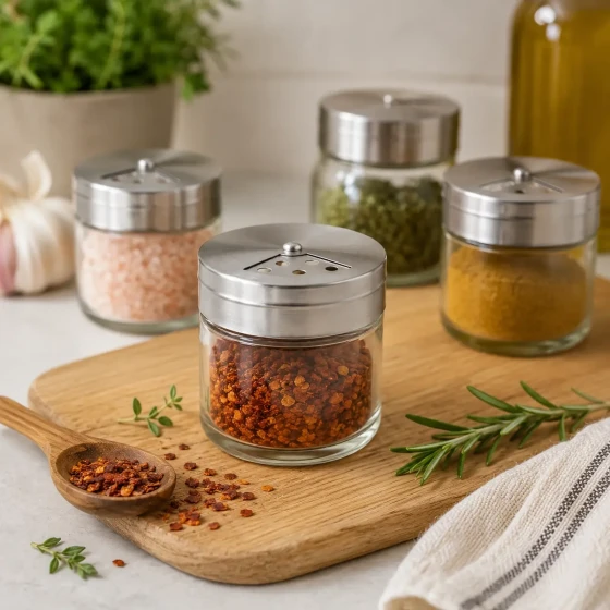 Metaltex Shake Line Salt & Pepper Spice Shaker 100 ml