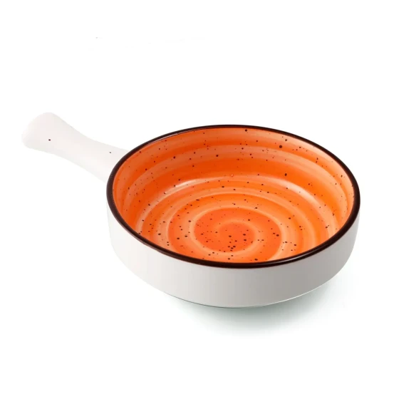 Porceletta Color Glaze Porcelain Serving Pan