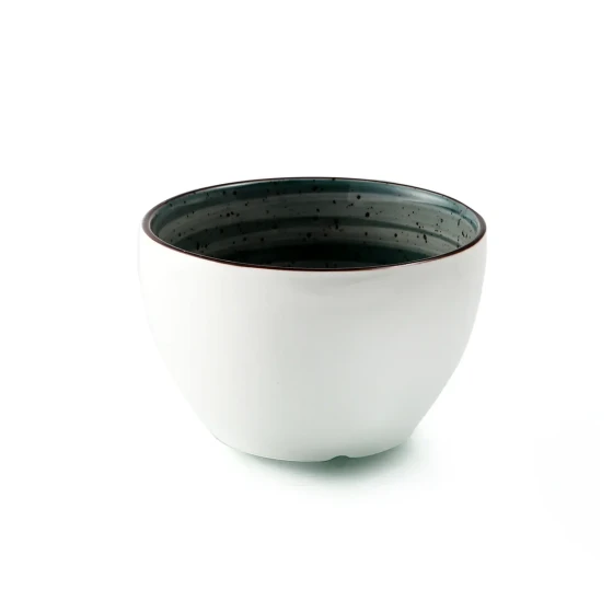 Porceletta Color Glaze Porcelain Soup Cup