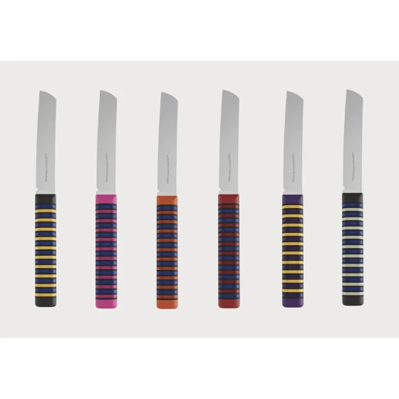 Florentine Knives Eastern 6 Piece Steak Knife Set - Mixed Color