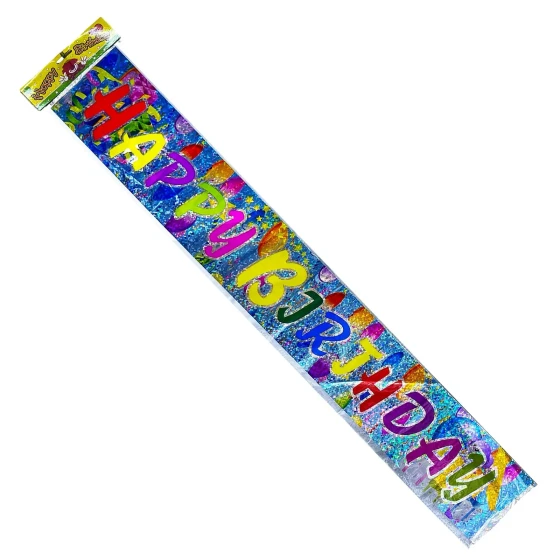 Happy Birthday Sash, Multicolor - Birthday Party Supplies