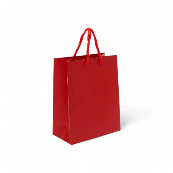 12pcs 23x18x10cm A5 Red Paper Bags, Gift Bags