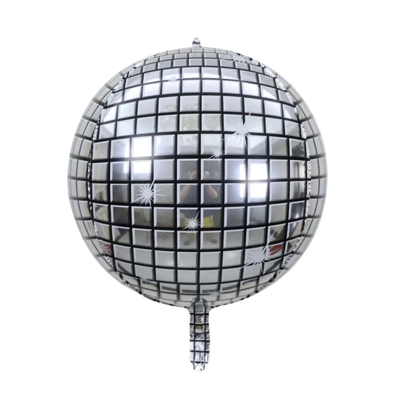 1pc 22″ Disco Ball Orb Foil Balloon, Party Decoration