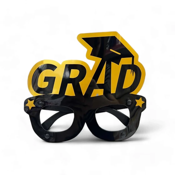 1pc “GRAD” Graduation Party Eyeglasses - Graduation Photo Props