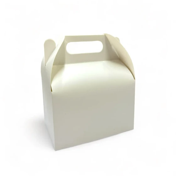 12- Pieces White Party Favor Box, Goodies & Treat Boxes