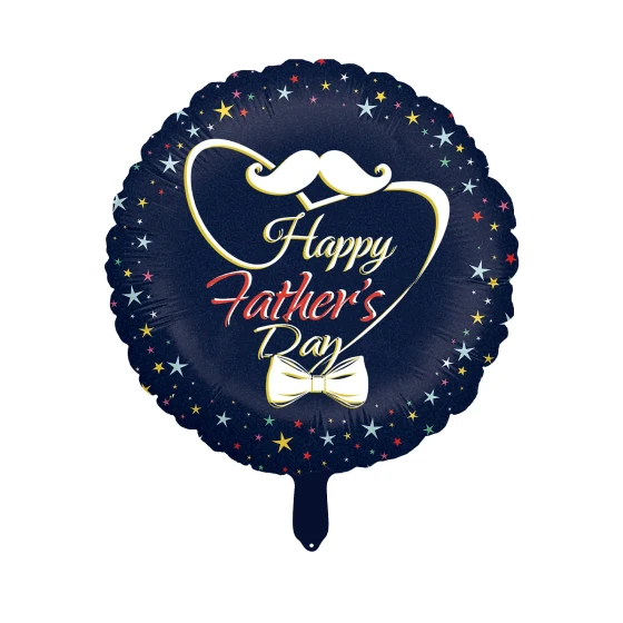 1pc 18″ Happy Father’s Day Foil Balloon, Navy Blue