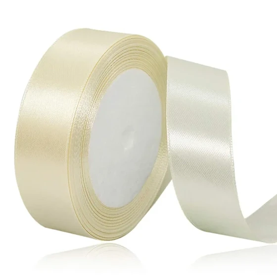 Cream Colour Ribbon