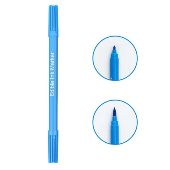 Chefmaster Double Sided Blue Colour Edible Marker