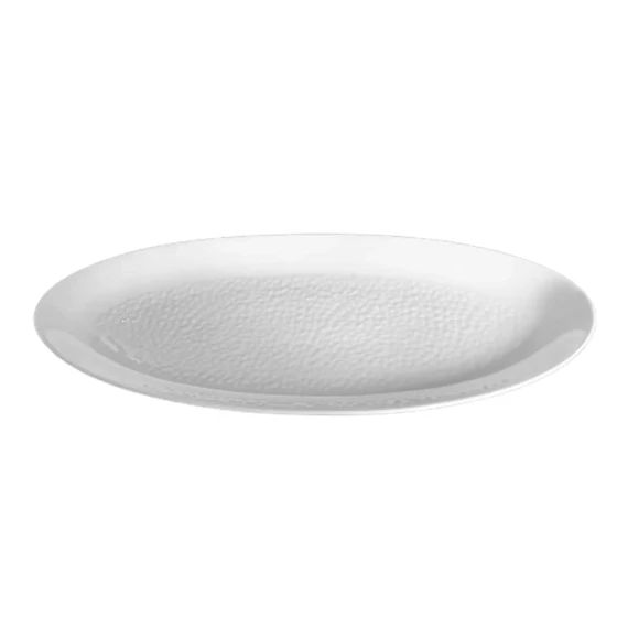 Micro Side Fish Plate in White