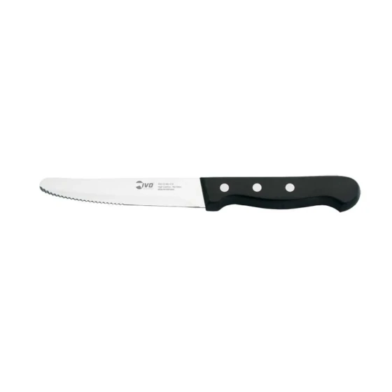Steak Knife 12CM With A Black Handle